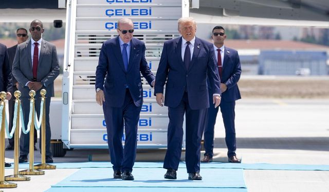 ABD Başkanı Donald Trump Ankara'da