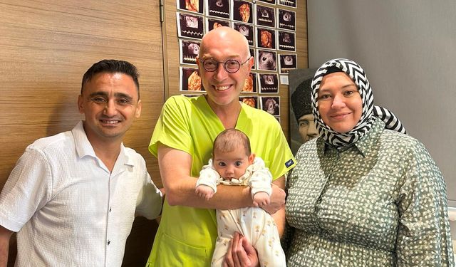 Akdaş çiftinin bebek hasreti 16 yıl sonra son buldu