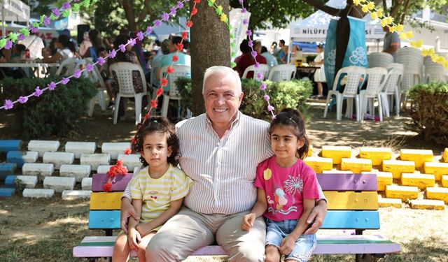Nilüferli çocuklar okula kütüphanelerde hazırlandı