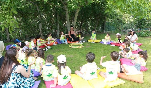 Osmangazi’de çocuklar doğayı keşfederek öğrendi