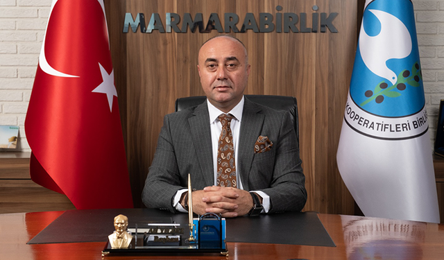 Marmarabirlik Başkanı Yıldız'dan önemli çağrı: "Evinize kutu kutu vitamin yerine kutu kutu zeytin alın"