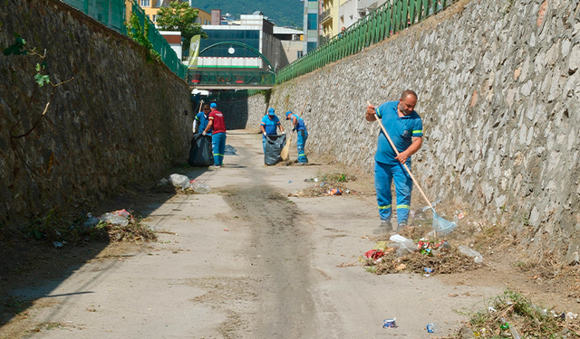 Selçukbey Kanalı’nda kapsamlı temizlik