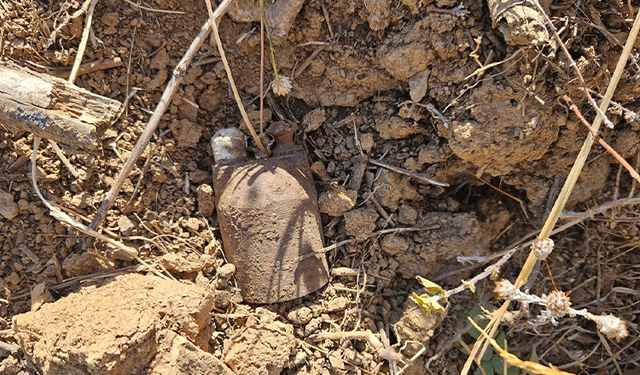 Bursa'da Kurtuluş Savaşı'ndan kalma el bombaları bulundu