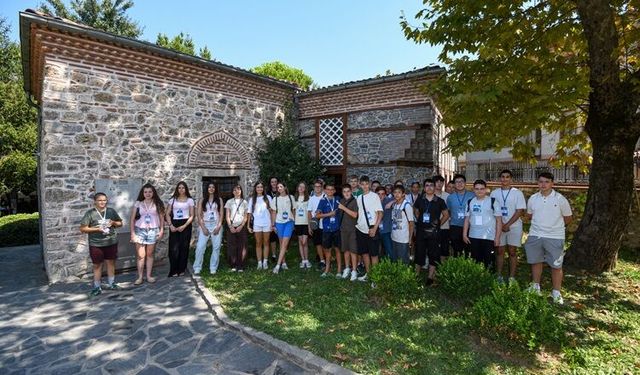 Bosnalı öğrenciler Osmangazi’nin tarihine yolculuk yaptı