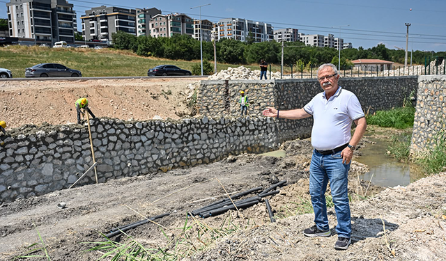 Büyükşehir'den Ürünlü Deresi'nde kapsamlı dönüşüm