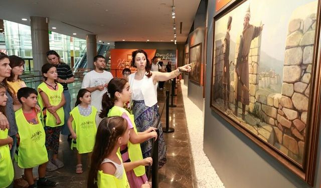 Osmangazi Belediyesi’nden çocuklara tarih yolculuğu