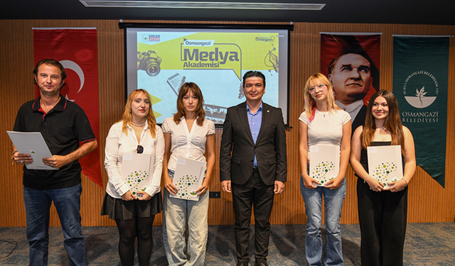 Osmangazi Medya Akademisi’nde eğitim maratonu tamamlandı