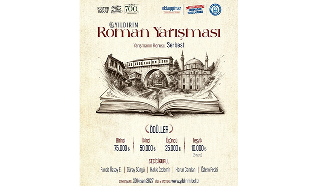 Yıldırım Roman Yarışması’nda heyecan başladı