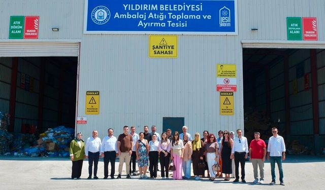 Yıldırım’ın çevre çalışmaları Bursa’ya örnek oluyor