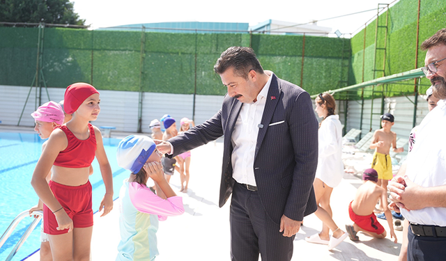 Yenişehir Belediyesi yaz dönemi yüzme kursu tamamlandı