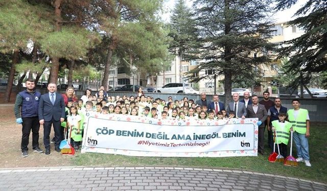 İnegöl’de Dünya Temizlik Günü için temizlik seferberliği başlatıldı