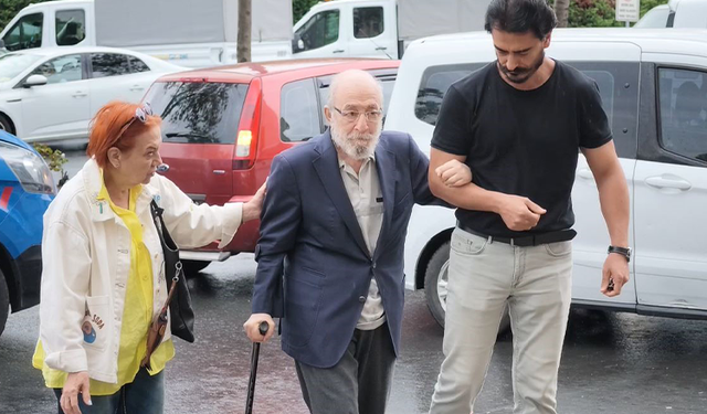 Kurtlar Vadisi'nin 'Ömer Babası' Emin Olcay, ifade vermek üzere Silivri Adliye'sine geldi
