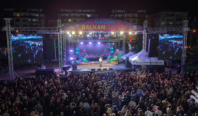 14. Nilüfer Balkan Panayırı’nda renkli kapanış