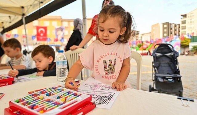 Bursa’da çocukların şenlik coşkusu