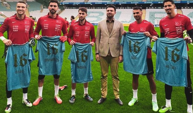 Bursaspor Başkanı Enes Çelik’ten A Milli Takım’a ziyaret