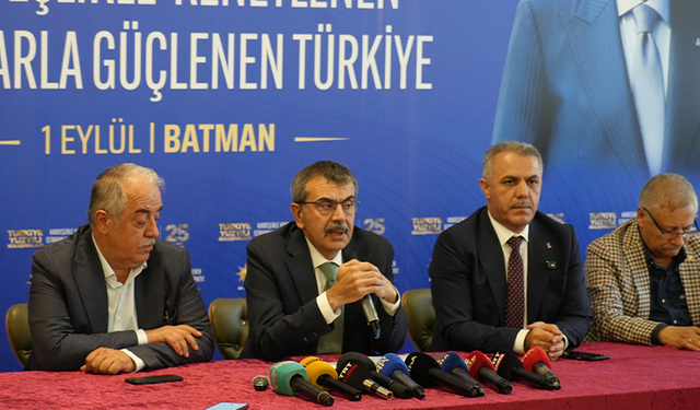 Bakan Tekin: "Devlet Bahçeli çok devrimci bir konuşma yaptı"