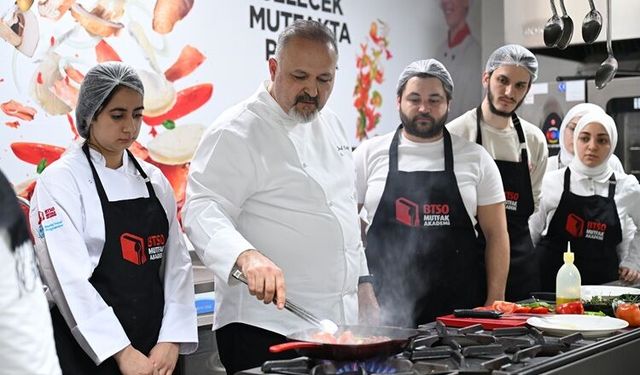 BTSO Mutfak Akademi’den girişimciliğe açılan kapı
