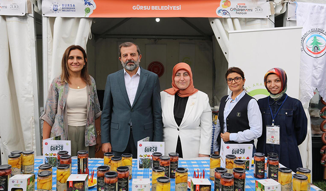 Gürsu Ovası’nın eşsiz lezzetleri Gastronomi Festivali’ndeydi