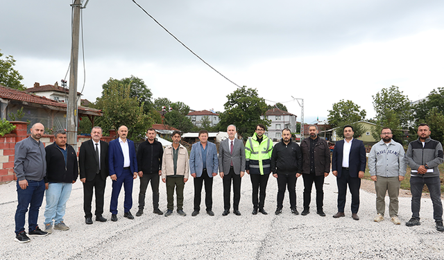 İnegöl'de altyapı seferberliği