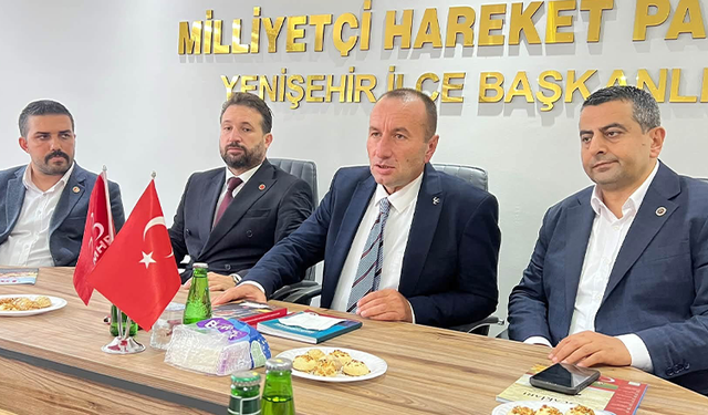MHP Bursa teşkilatı Yenişehir'de birlik beraberlik mesajı verdi