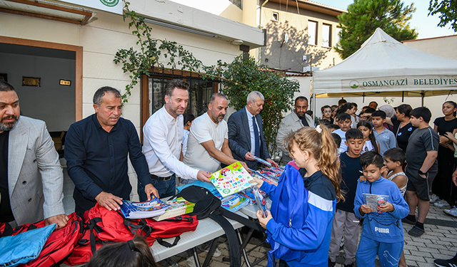 Osmangazi’de çocukların yüzünü güldüren buluşma