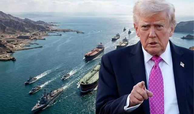 ABD Başkanı Trump: "Hürmüz Boğazı'nı kontrol ediyoruz, İran ekonomisi çöküyor"