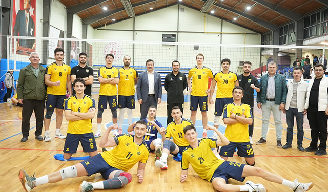 Yenişehir Belediyespor filede 2'de 2 yaptı