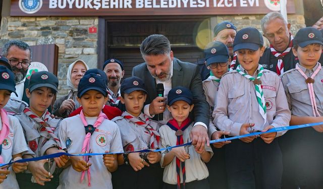 Büyükşehir'den genç izcilere yeni buluşma noktası