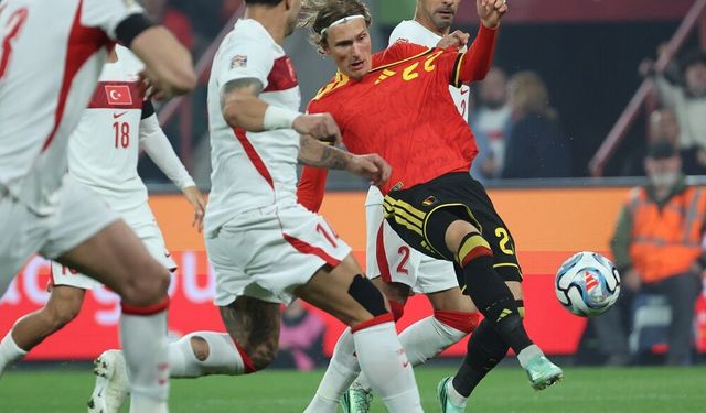 A Milli Takım Belçika'ya 3-0 kaybetti