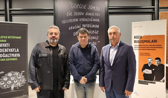 Koza Buluşmaları'nın konuğu Alper Canıgüz oldu