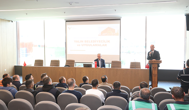 İnegöl Belediyesi’nden personele 2. Yalın Temelleri Eğitimi