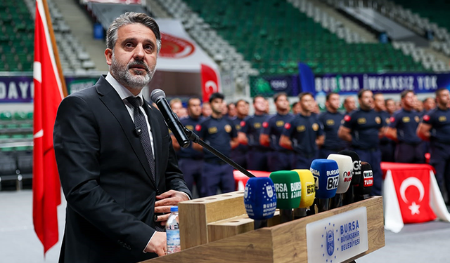 Bursa itfaiyesi güçleniyor! 150 yeni personel görev başı yapacak