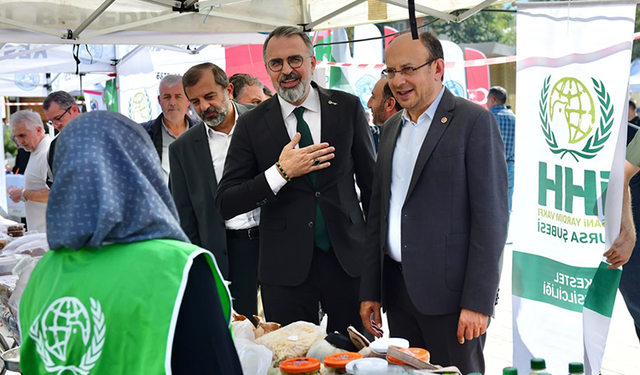 Kestel Belediyesi öncülüğünde Filistin için anlamlı buluşma