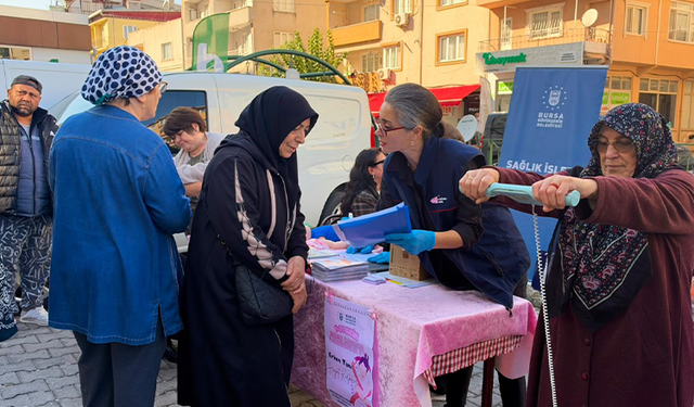 Bursa Büyükşehir ile meme kanseri farkındalığı artıyor