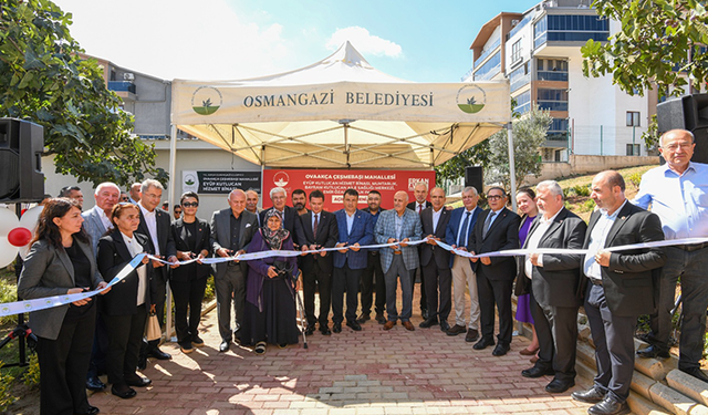 Osmangazi’de hizmet atağı! Başkan Aydın’dan peş peşe örnek projeler