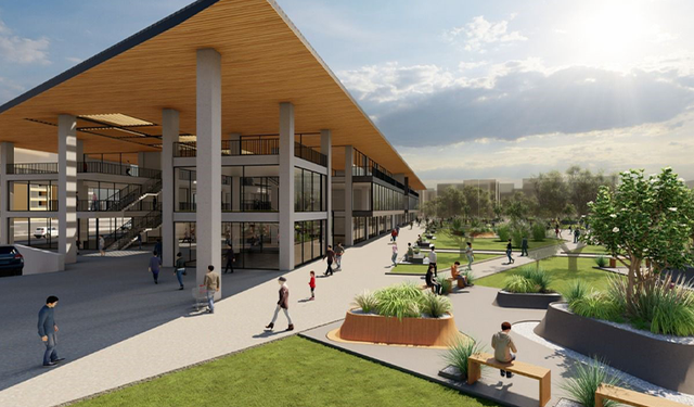 Osmangazi Millet Bahçesi için yeni proje; Yer altı otoparkı ve modern çarşı