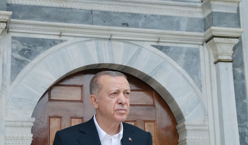 Cumhurbaşkanı Erdoğan'dan Ayazma Camii'nin açılışında konuştu