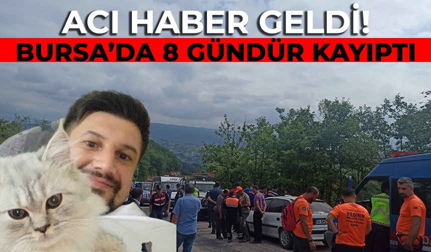 Bursa'da 8 gündür aranan Hikmet Özgüneş ölü bulundu