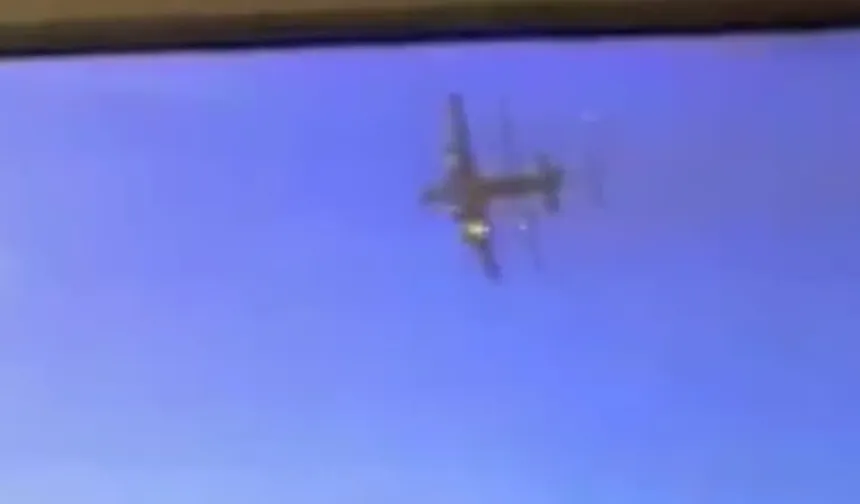 ABD’de askeri nakliye uçağı düştü: 2 ölü