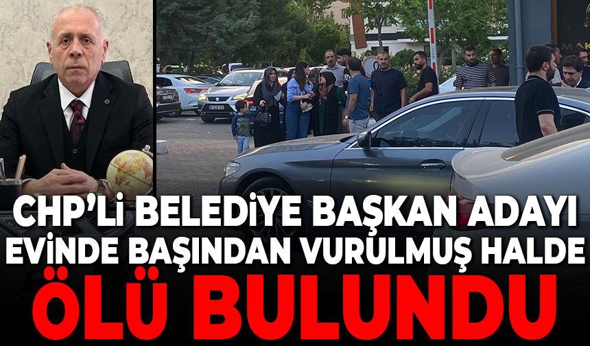 Diyarbakır'da CHP’li başkan adayı Abdülkadir Bedir evinde ölü bulundu