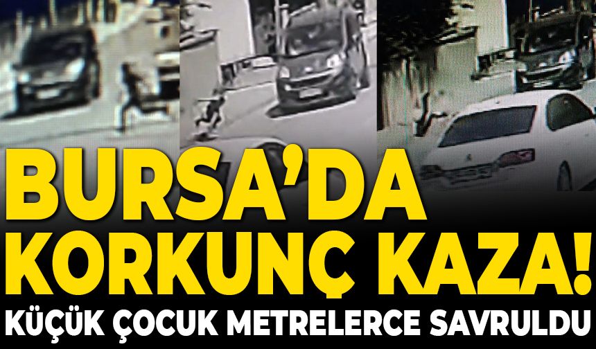 Bursa İnegöl ilçesinde 10 yaşındaki çocuğa hafif ticari araç çarptı