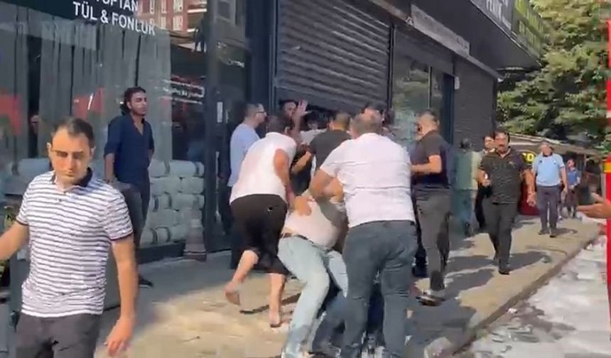 Bursa'da itfaiyecilere saldırı...