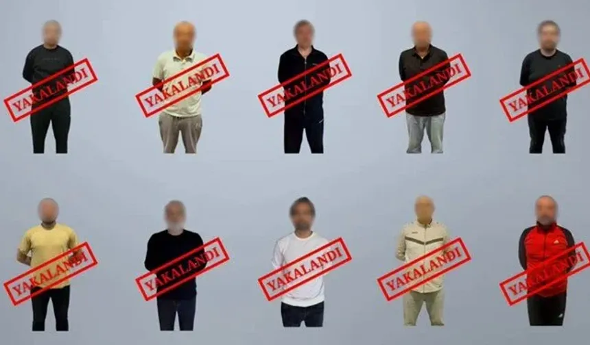 Kırmızı bültenle aranan 10 suçlu yakalanıp Türkiye'ye getirildi