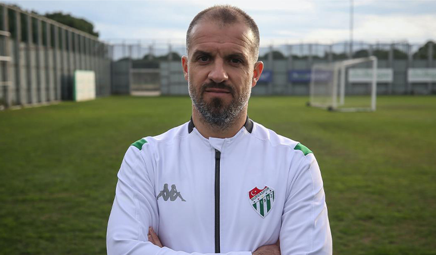 Bursaspor’da yeni teknik direktör Mustafa Er