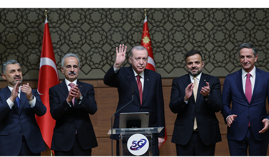 Cumhurbaşkanı Erdoğan’ın butona basmasıyla Türkiye’de 5G teknolojisine geçildi