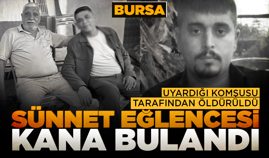 Bursa'da sünnet eğlencesi kana bulandı