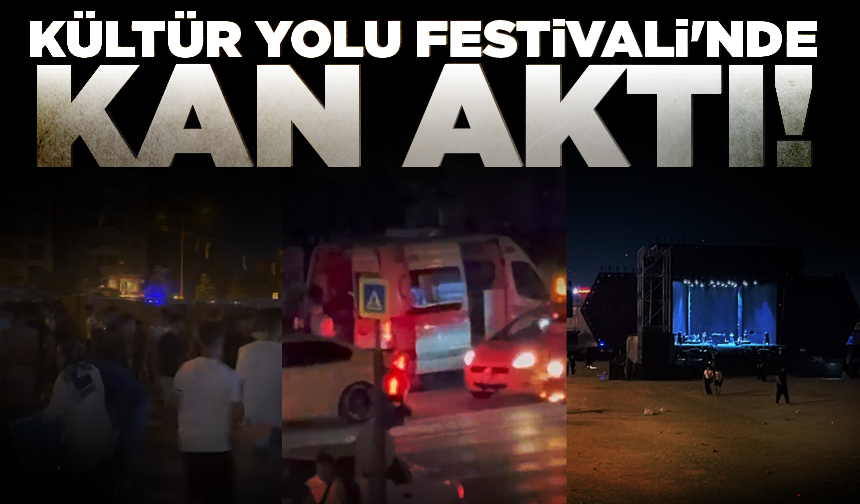 Bursa'da Kültür Yolu Festivali'nde bıçaklı kavga! 2 yaralı