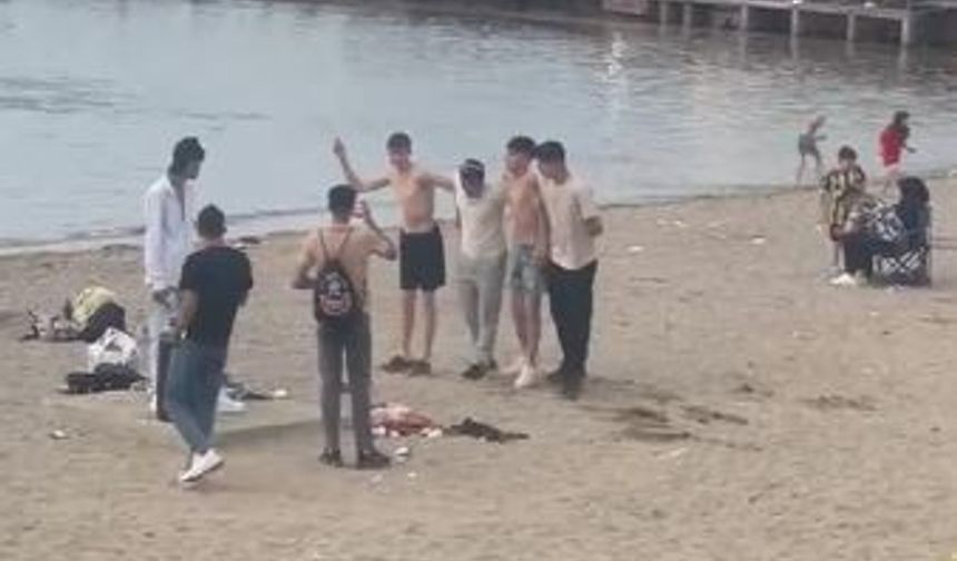 Yenilenen Demirhane Sahili'nde vatandaşı rahatsız eden görüntüler