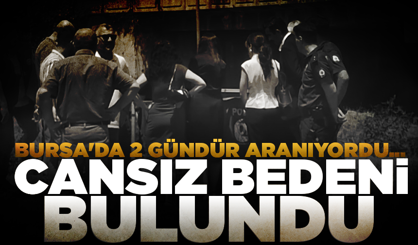 Bursa'da 2 gündür aranıyordu... Çayda cansız bedeni bulundu