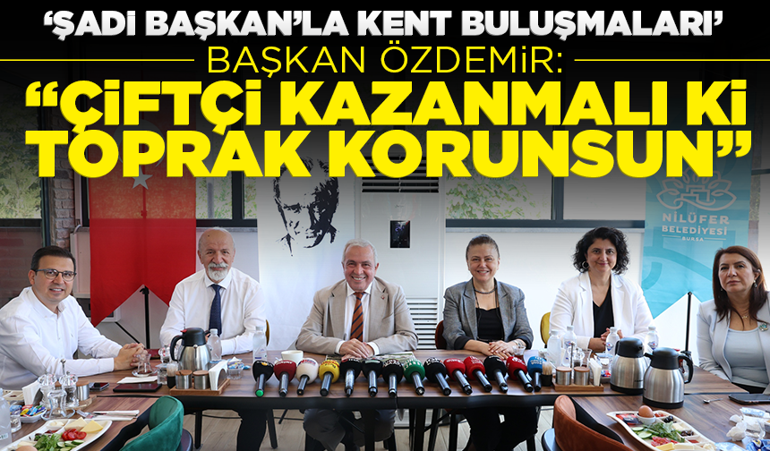Nilüfer’de sürdürülebilir kalkınma hamlesi